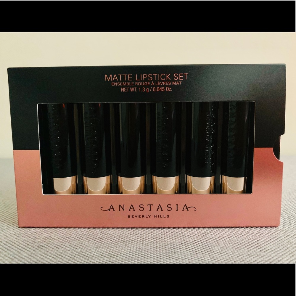 💄👄 Anastasia Beverly Hills 6 Matte Lipstick Set